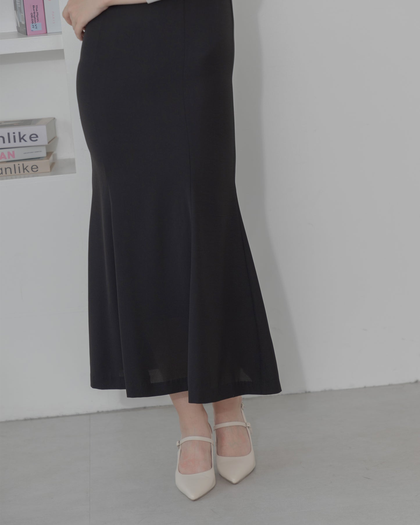 【75%OFF&返品OK】ビックカラーシャツマーメイドワンピース