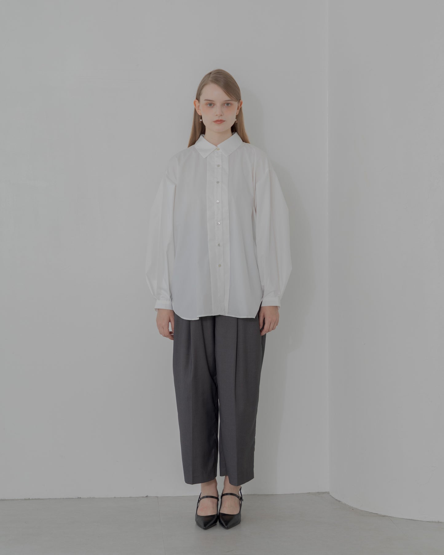 【10%OFF&返品OK】ピンタックシャツ