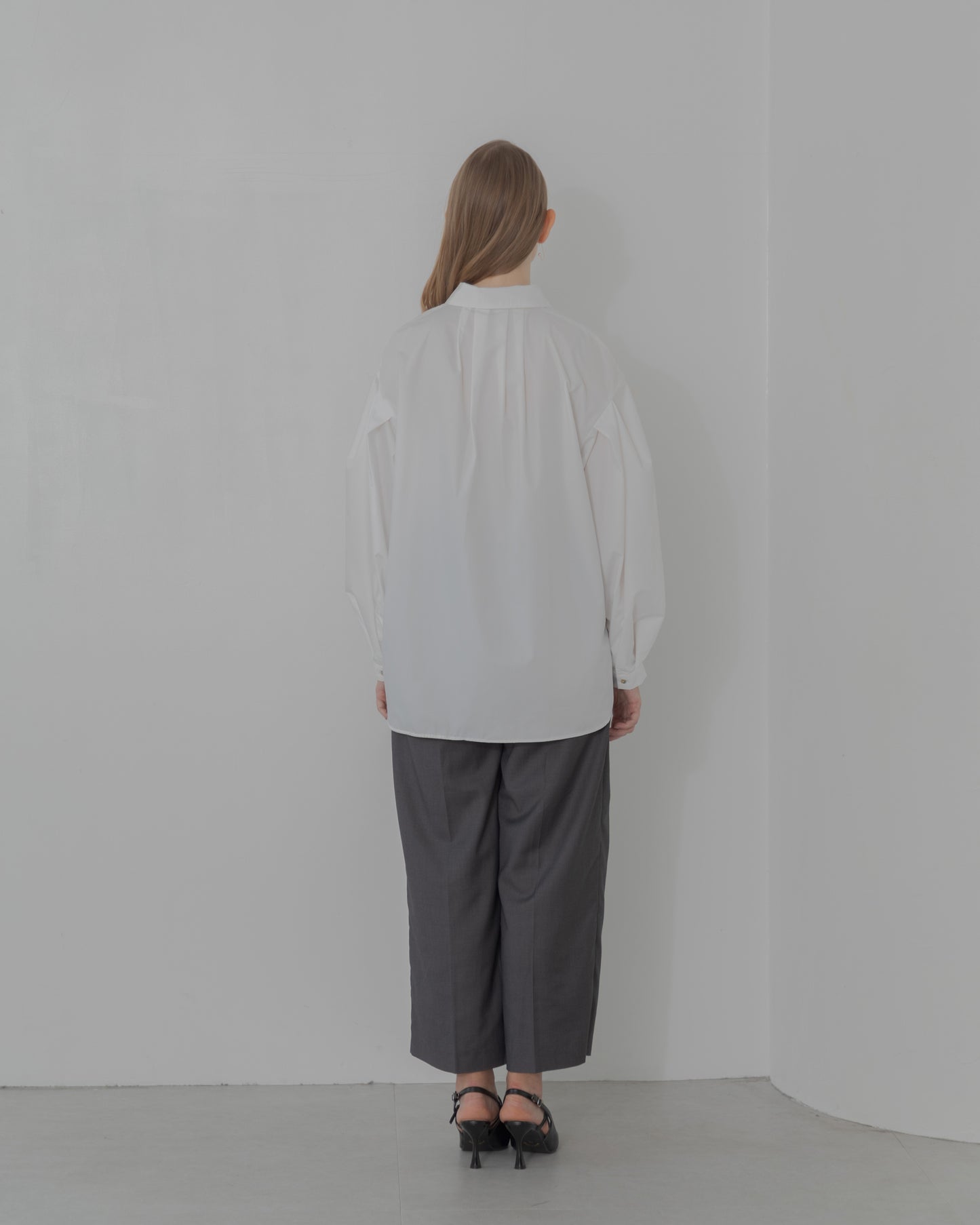 【10%OFF&返品OK】ピンタックシャツ