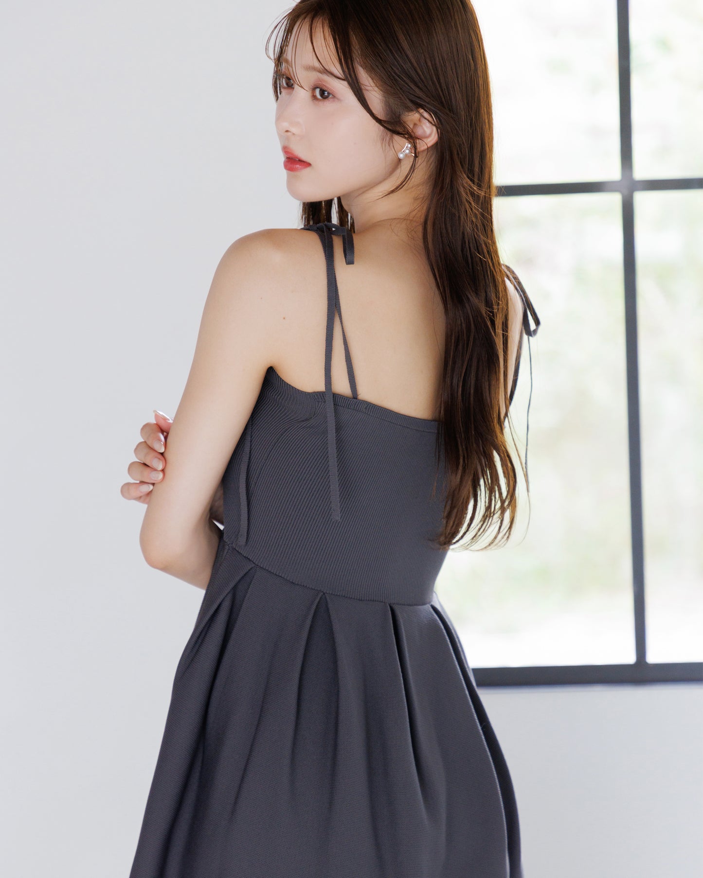 【RESTOCK】4way仕様オフショルニットワンピース