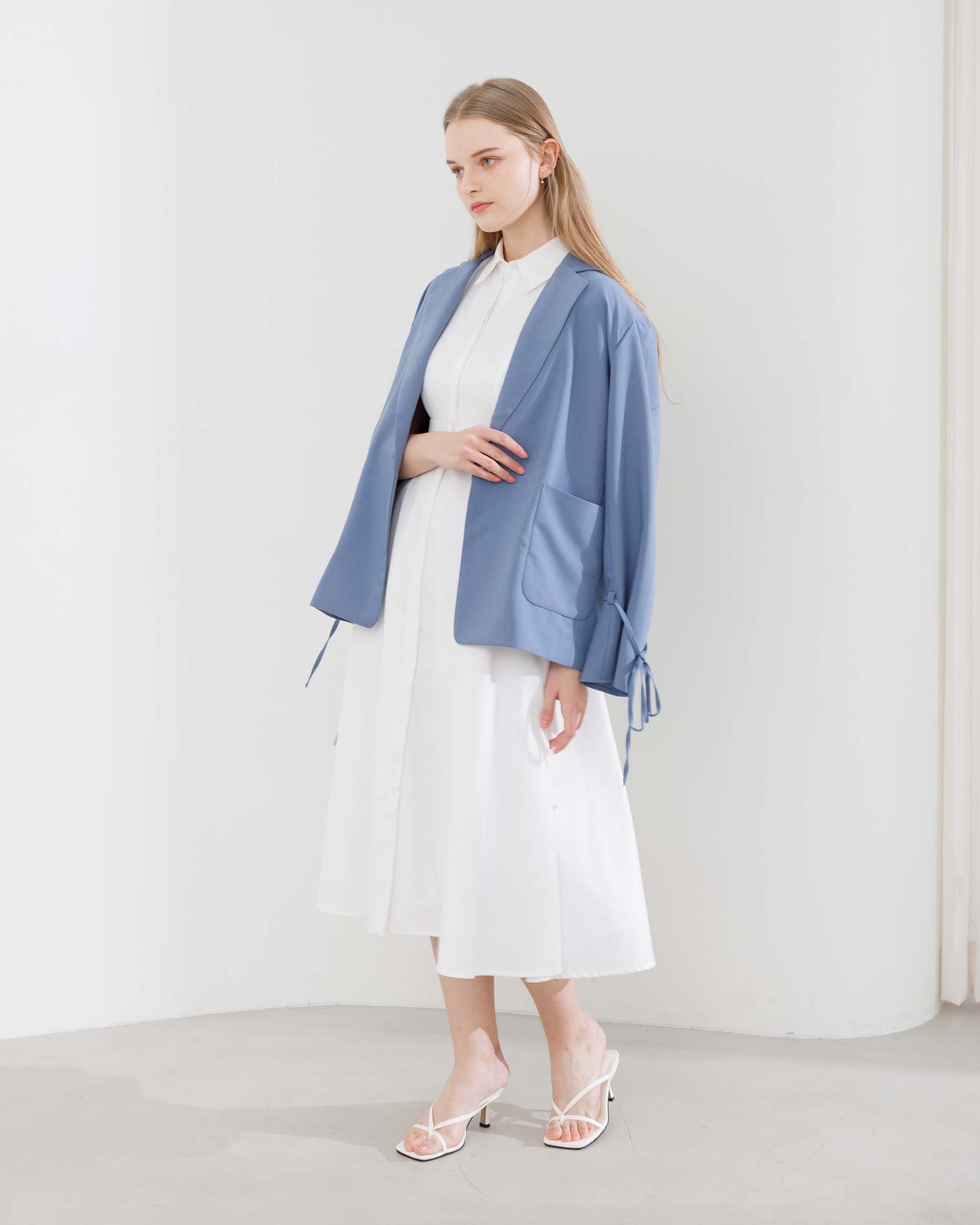 【20%OFF&返品OK】テーラードドロストジャケット