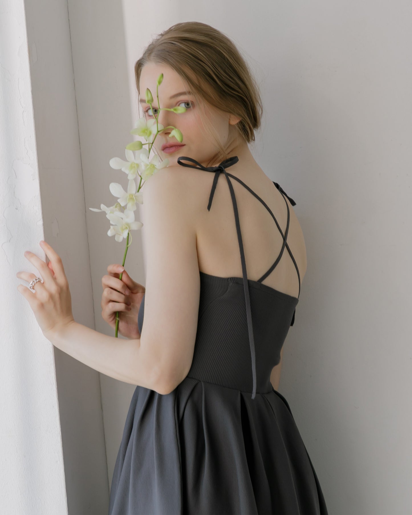 【RESTOCK】4way仕様オフショルニットワンピース