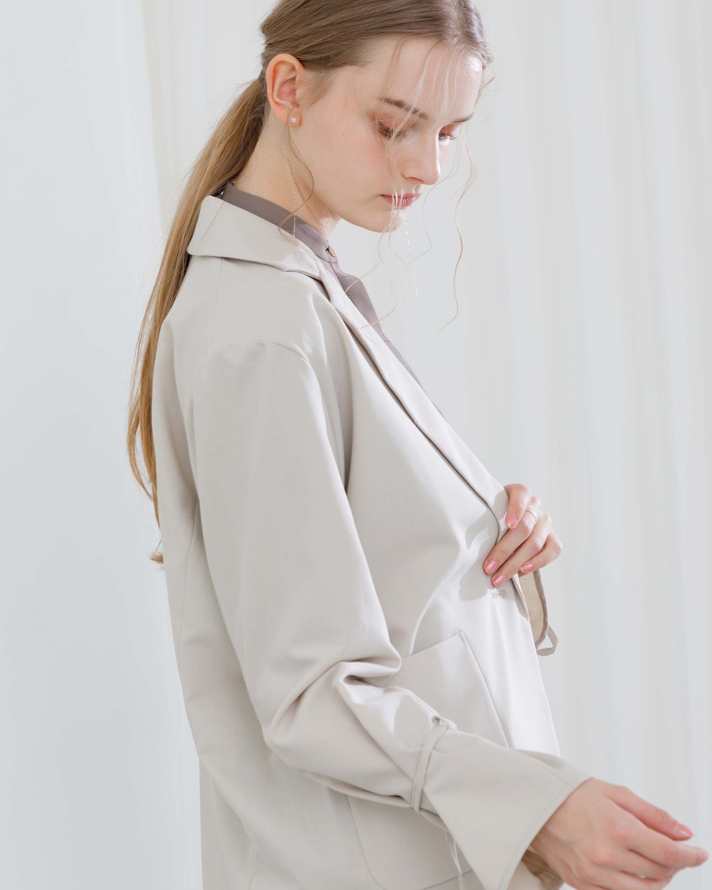 【20%OFF&返品OK】テーラードドロストジャケット