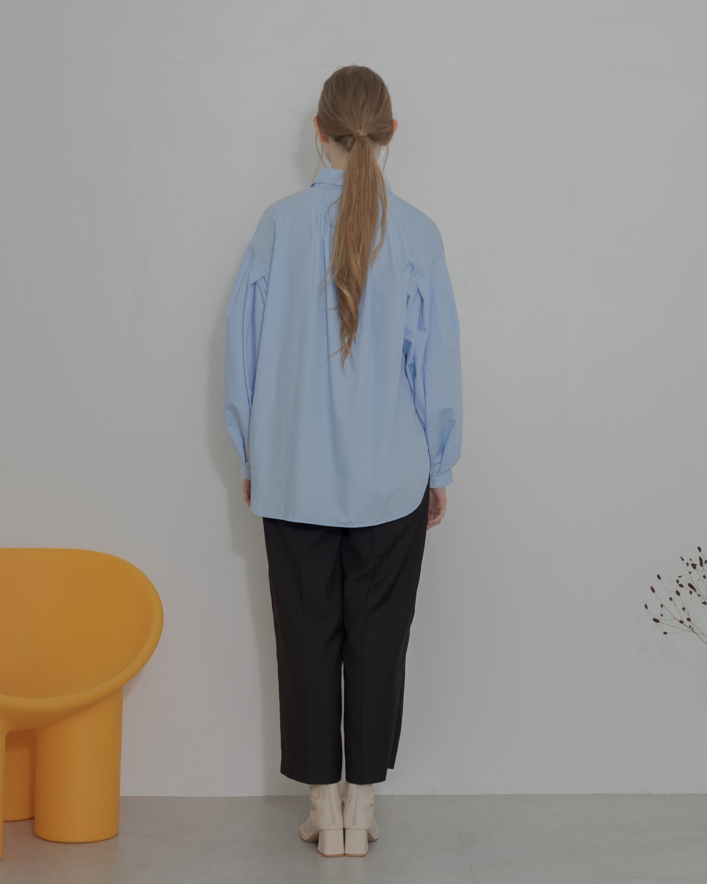 【10%OFF&返品OK】ピンタックシャツ