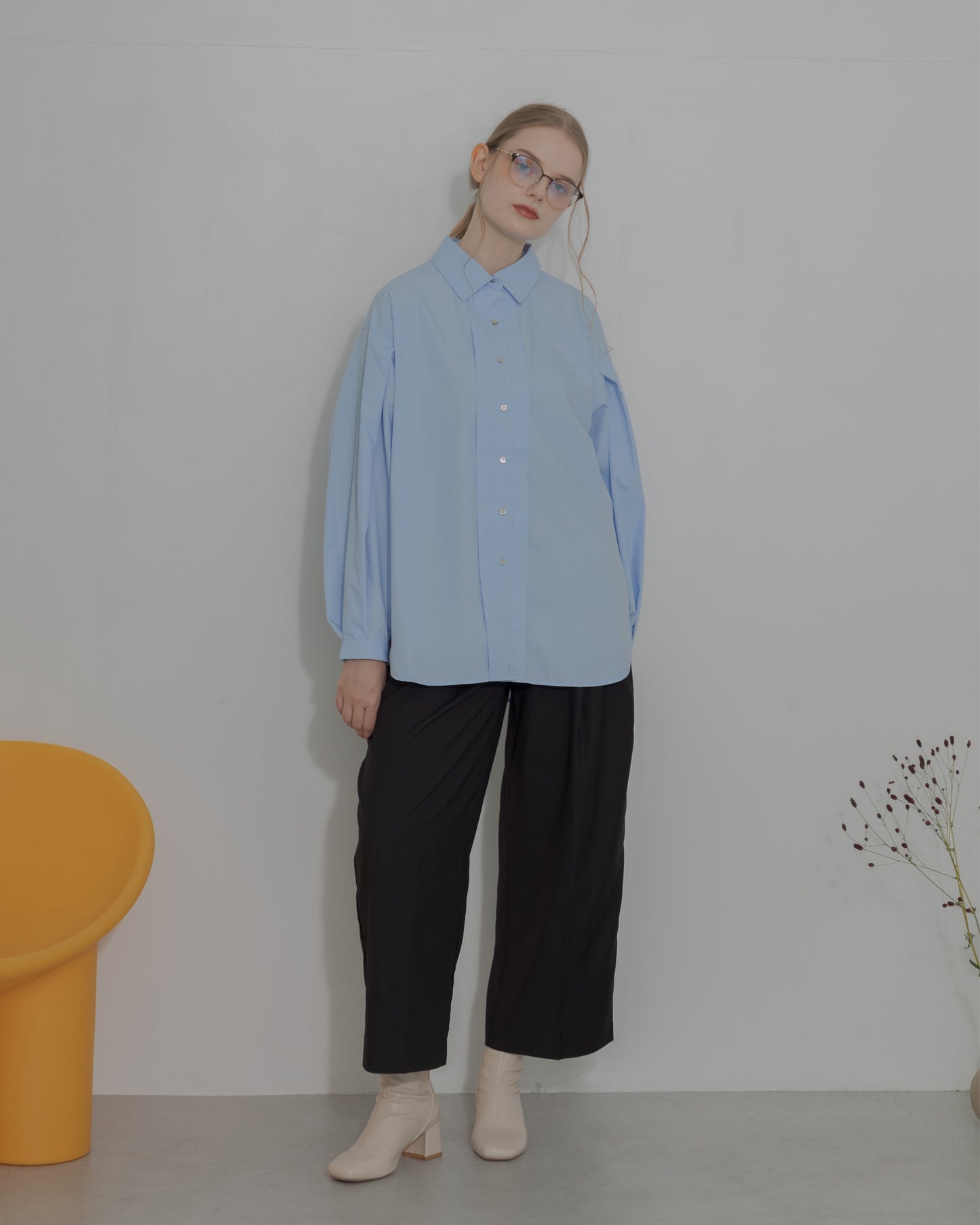【10%OFF&返品OK】ピンタックシャツ