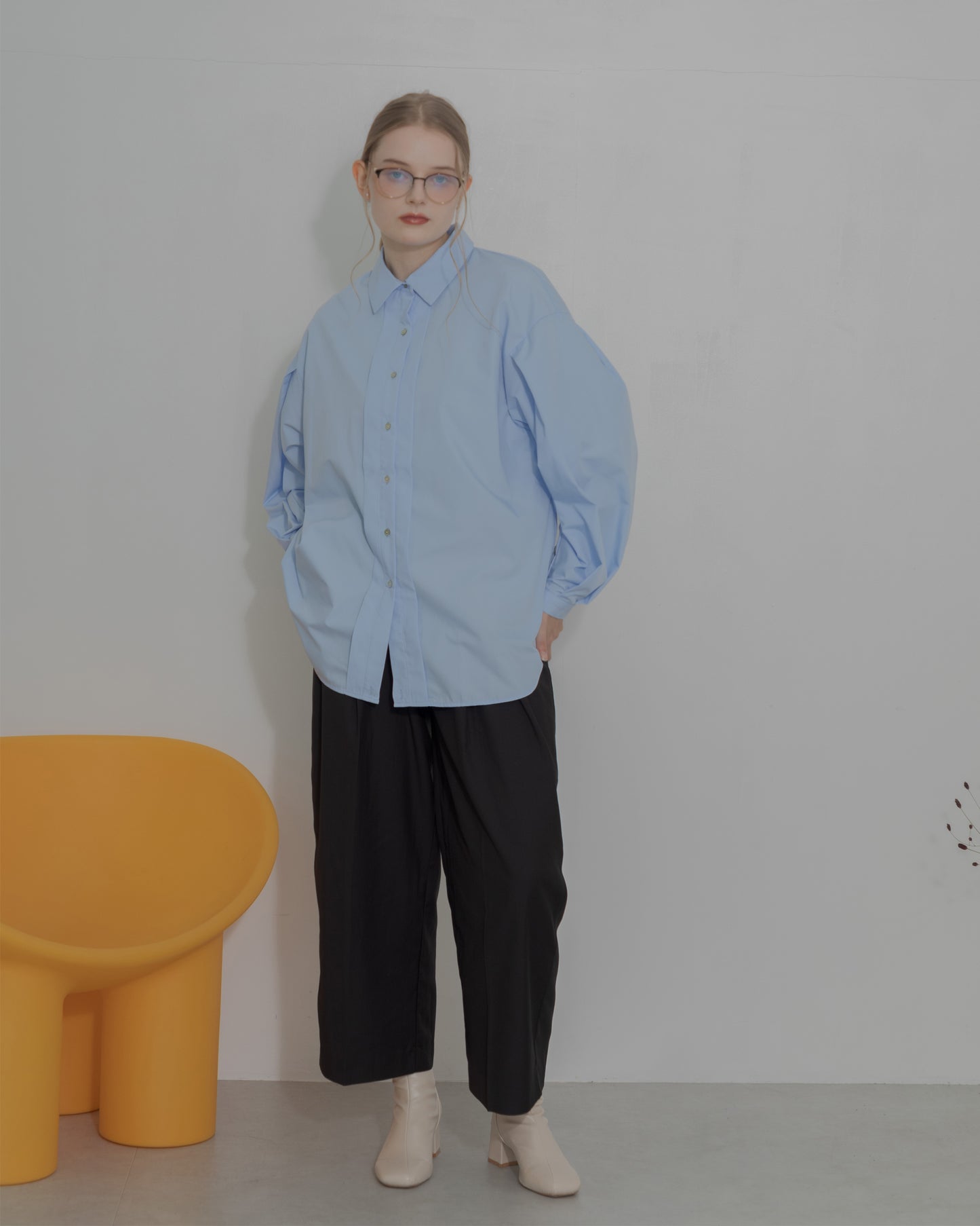 【10%OFF&返品OK】ピンタックシャツ
