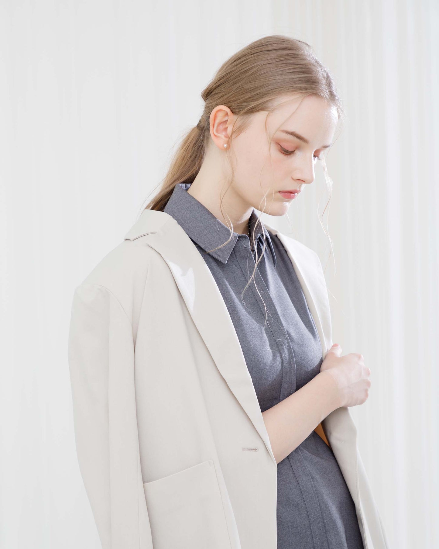 【50%OFF】テーラードドロストジャケット