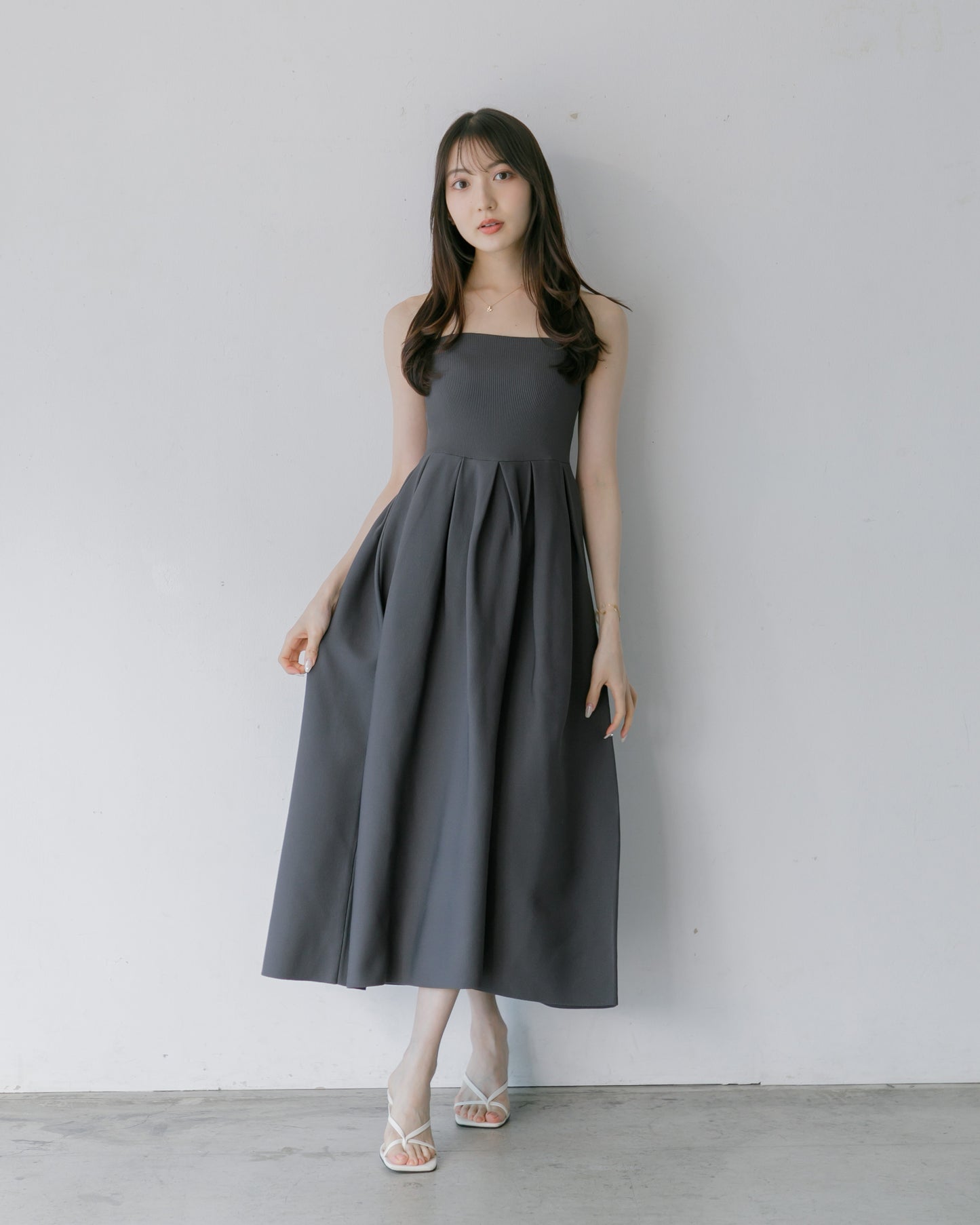 モデル身長:161cm / 骨格ウェーブ