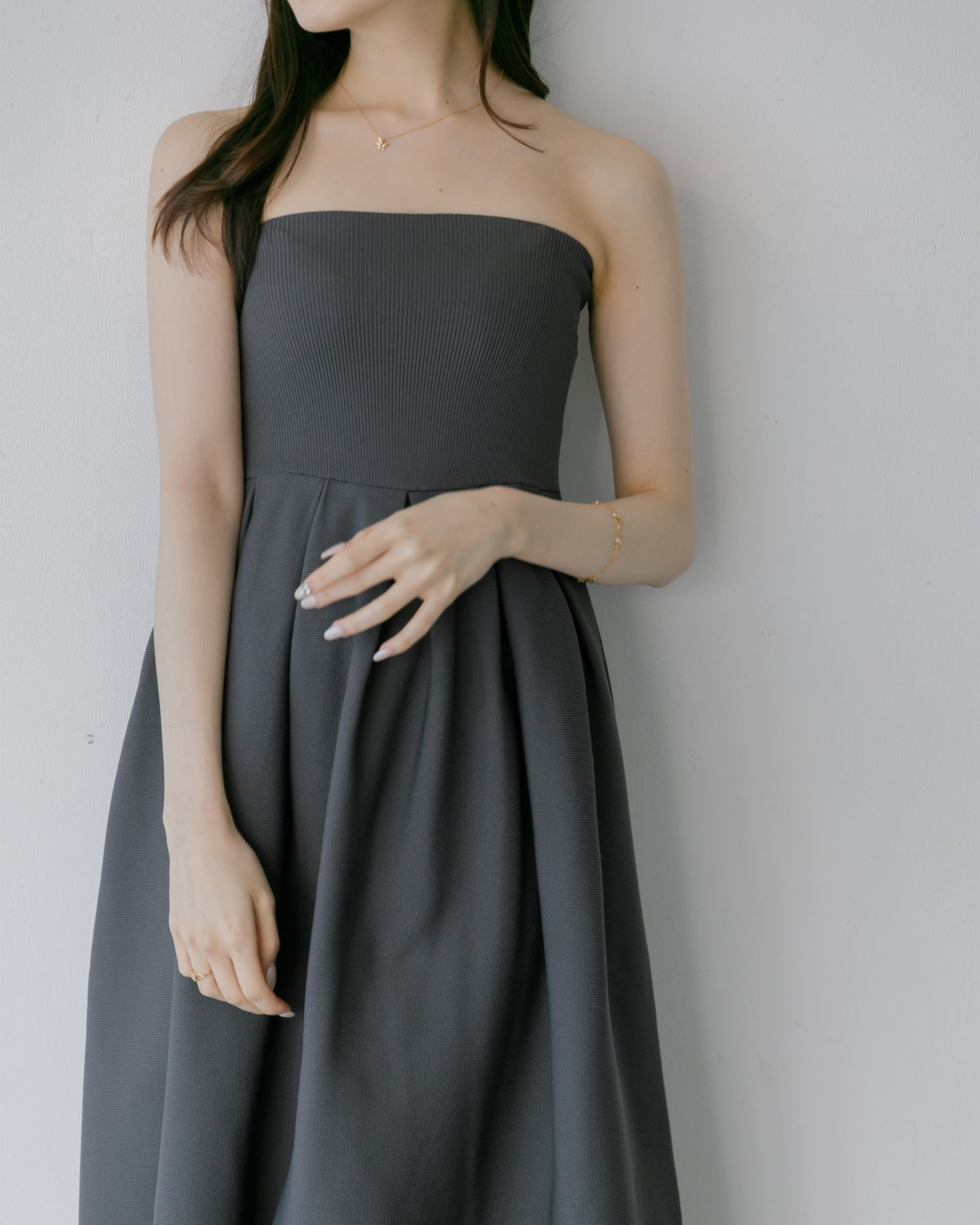 【RESTOCK】4way仕様オフショルニットワンピース