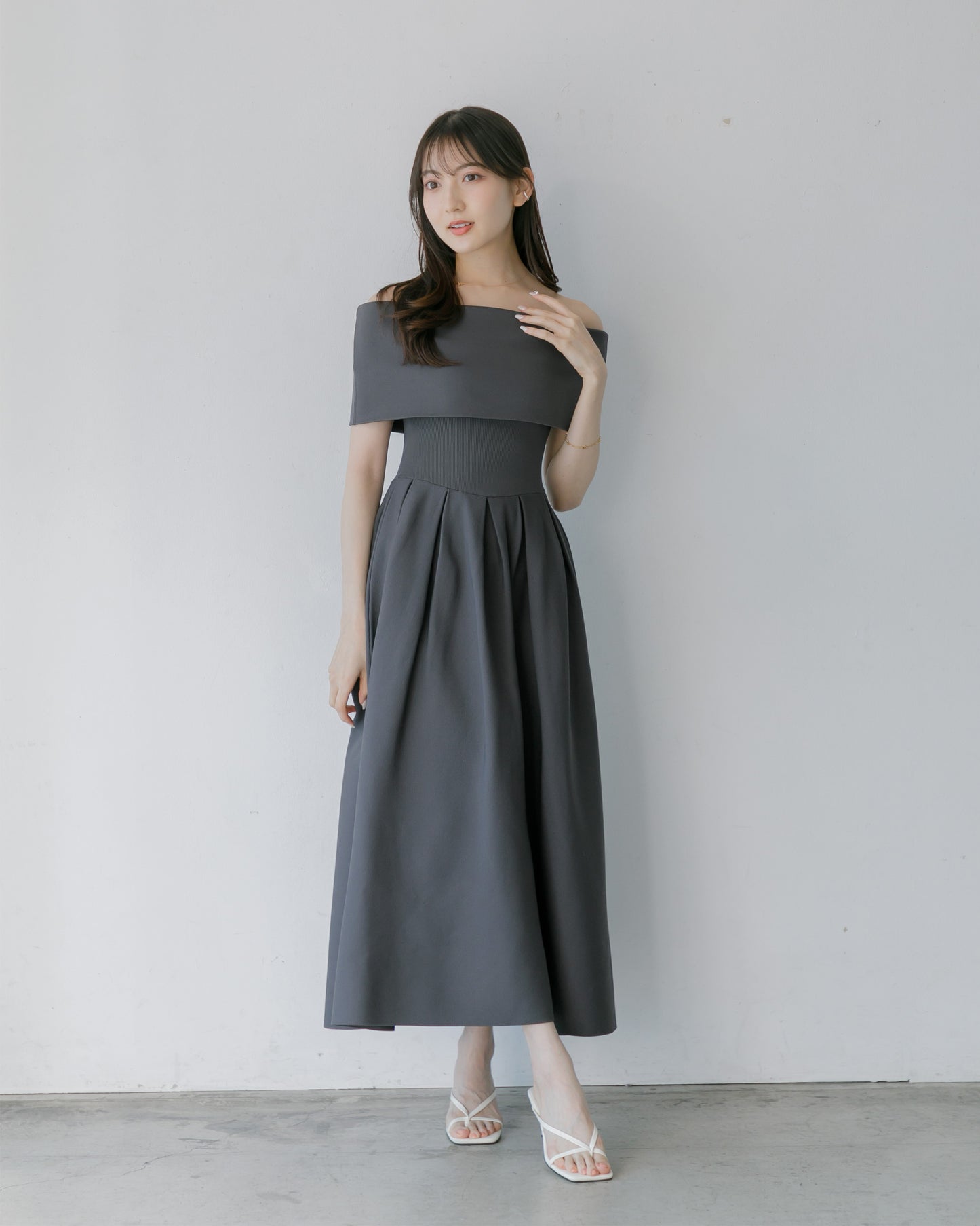 モデル身長:161cm / 骨格ウェーブ