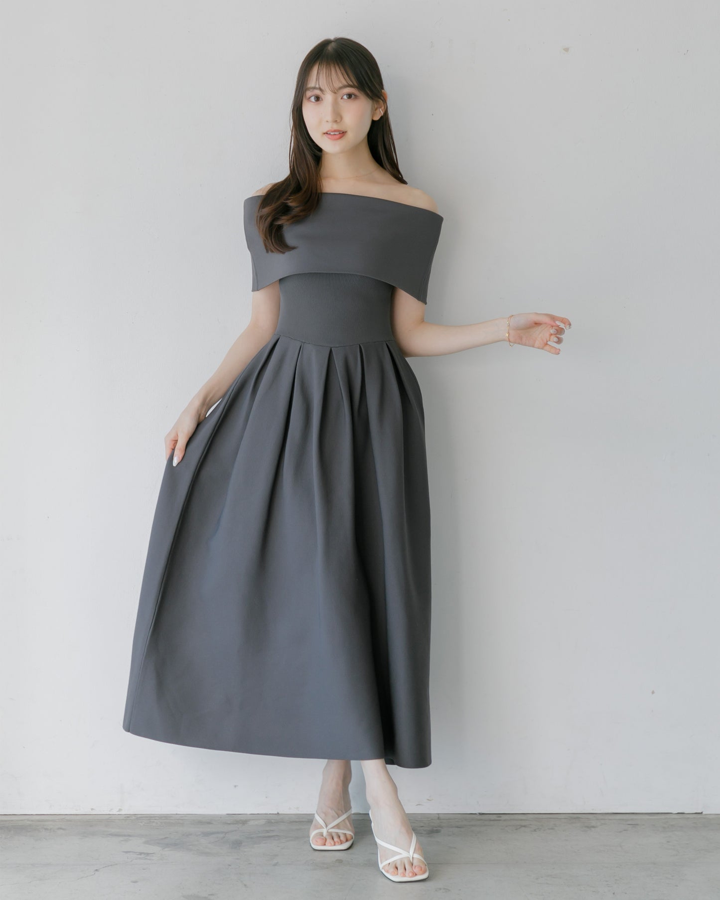 モデル身長:161cm / 骨格ウェーブ