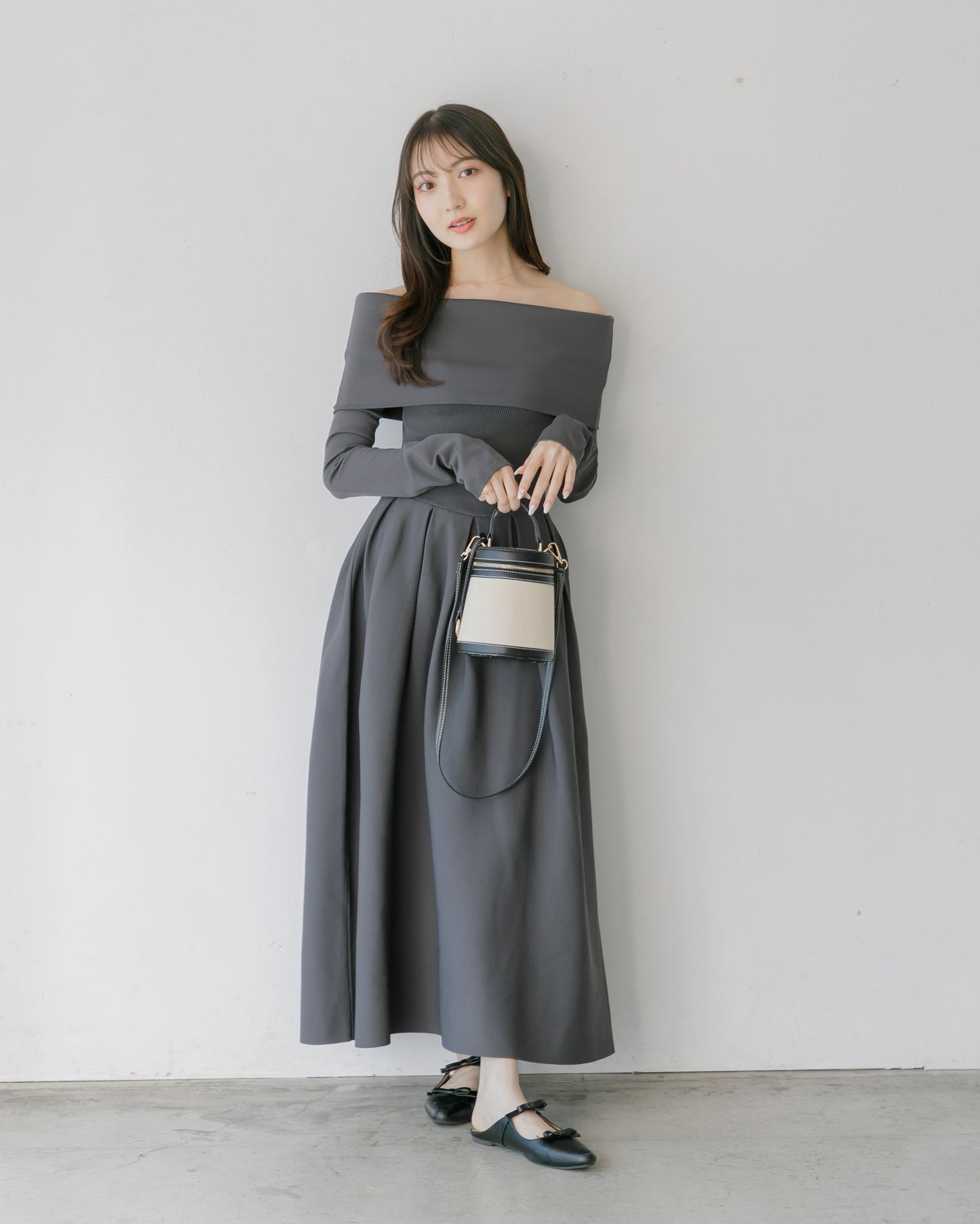 モデル身長:161cm / 骨格ウェーブ