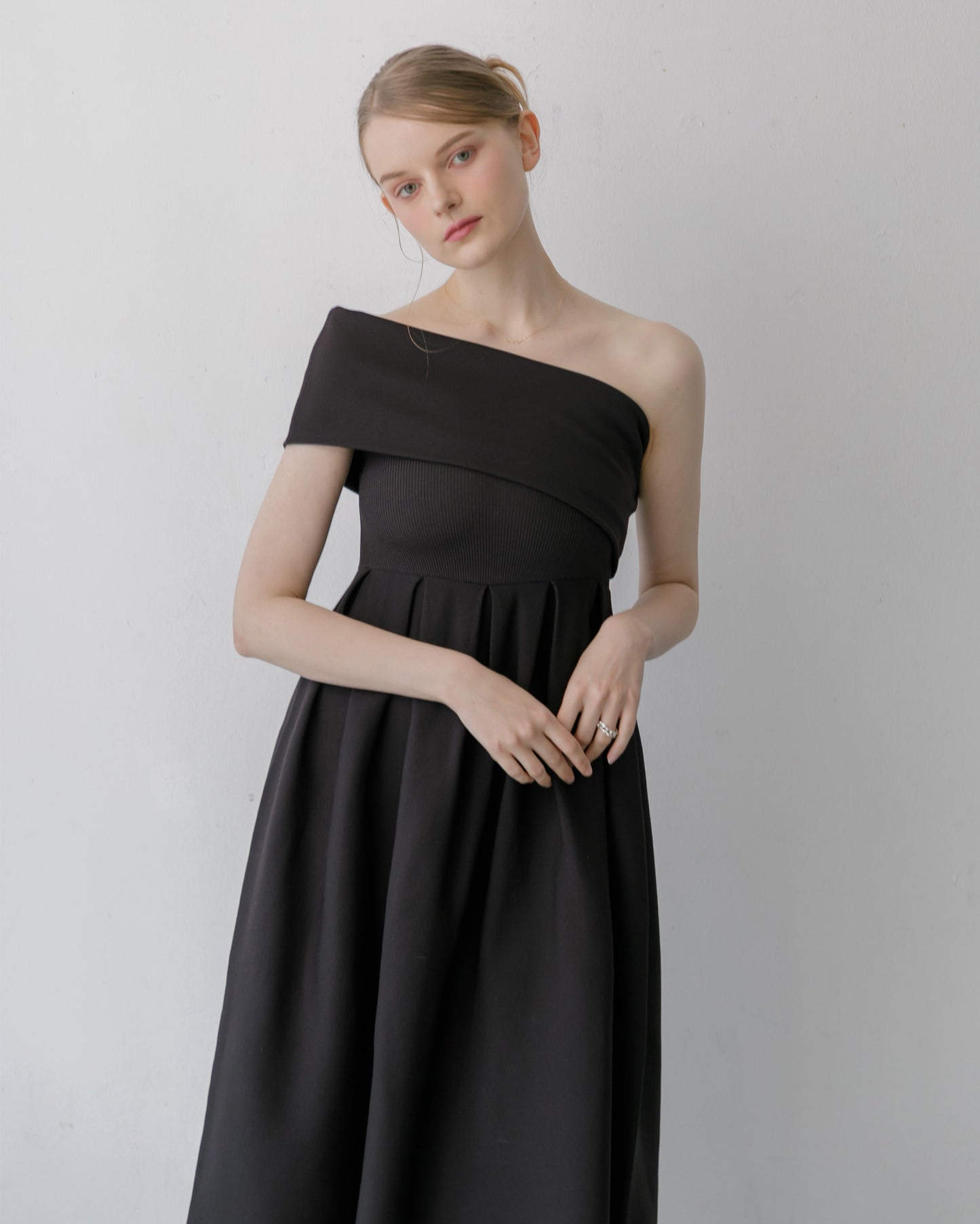 【RESTOCK】4way仕様オフショルニットワンピース