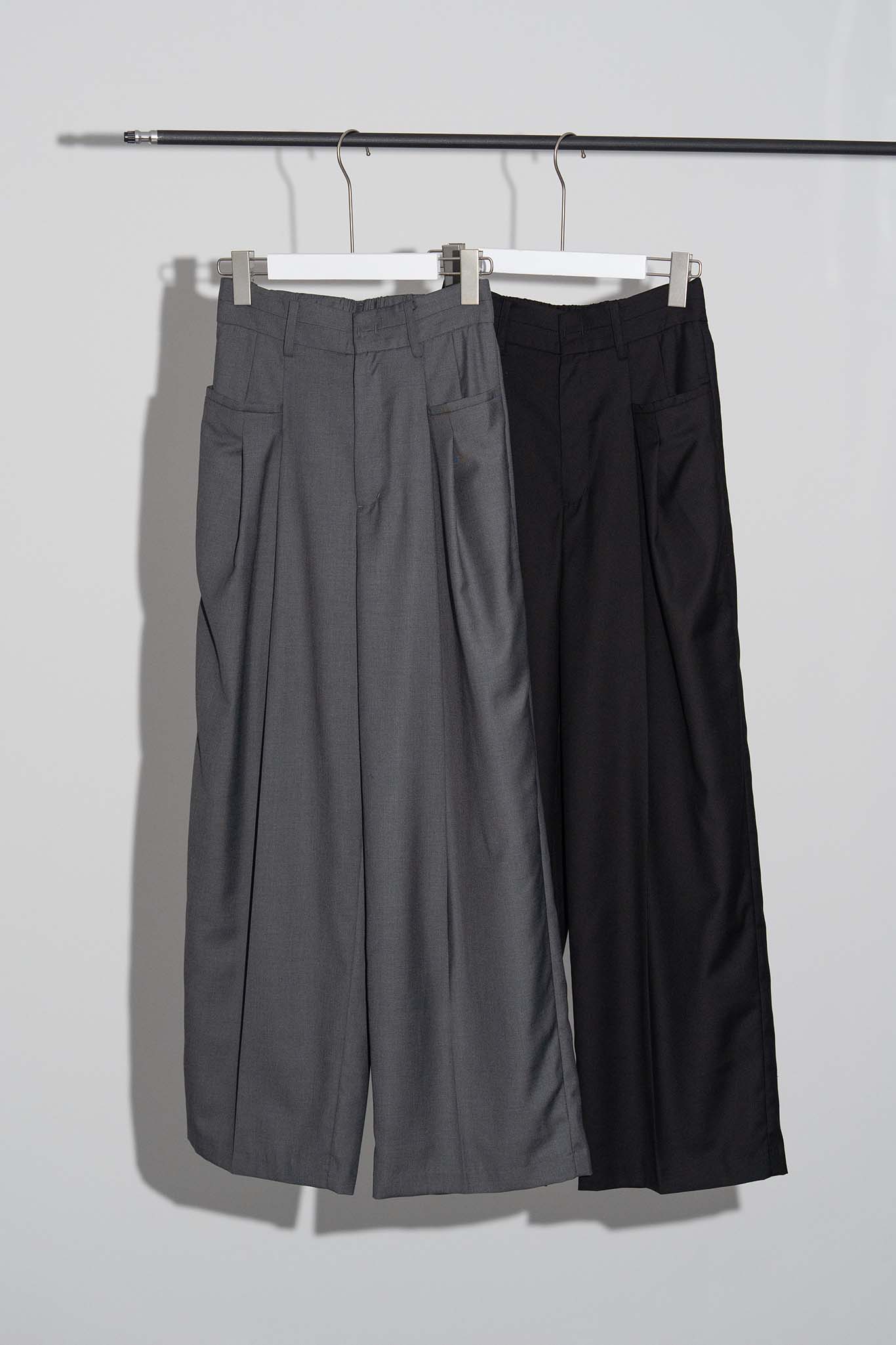 【30%OFF】サキソニータックパンツ