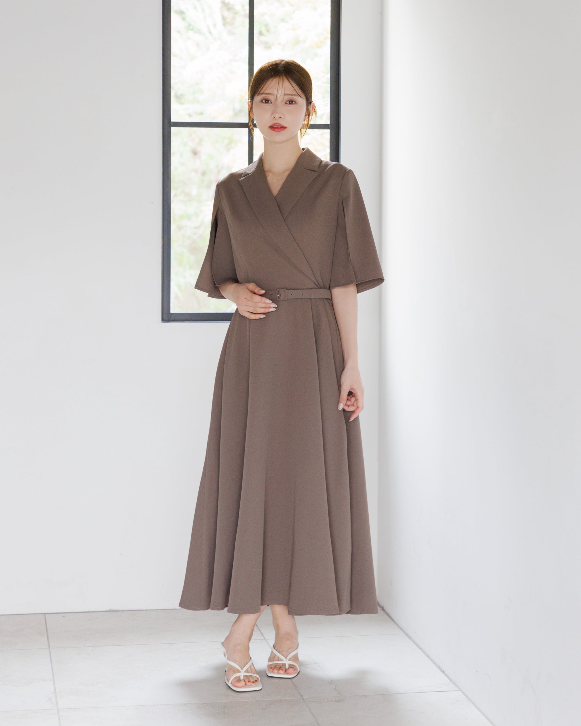 René - Rene(ルネ) ワンピース レディース美品 - 黒×白 長袖