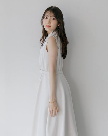 【NEW ITEM】ノースリーブトレンチロングワンピース