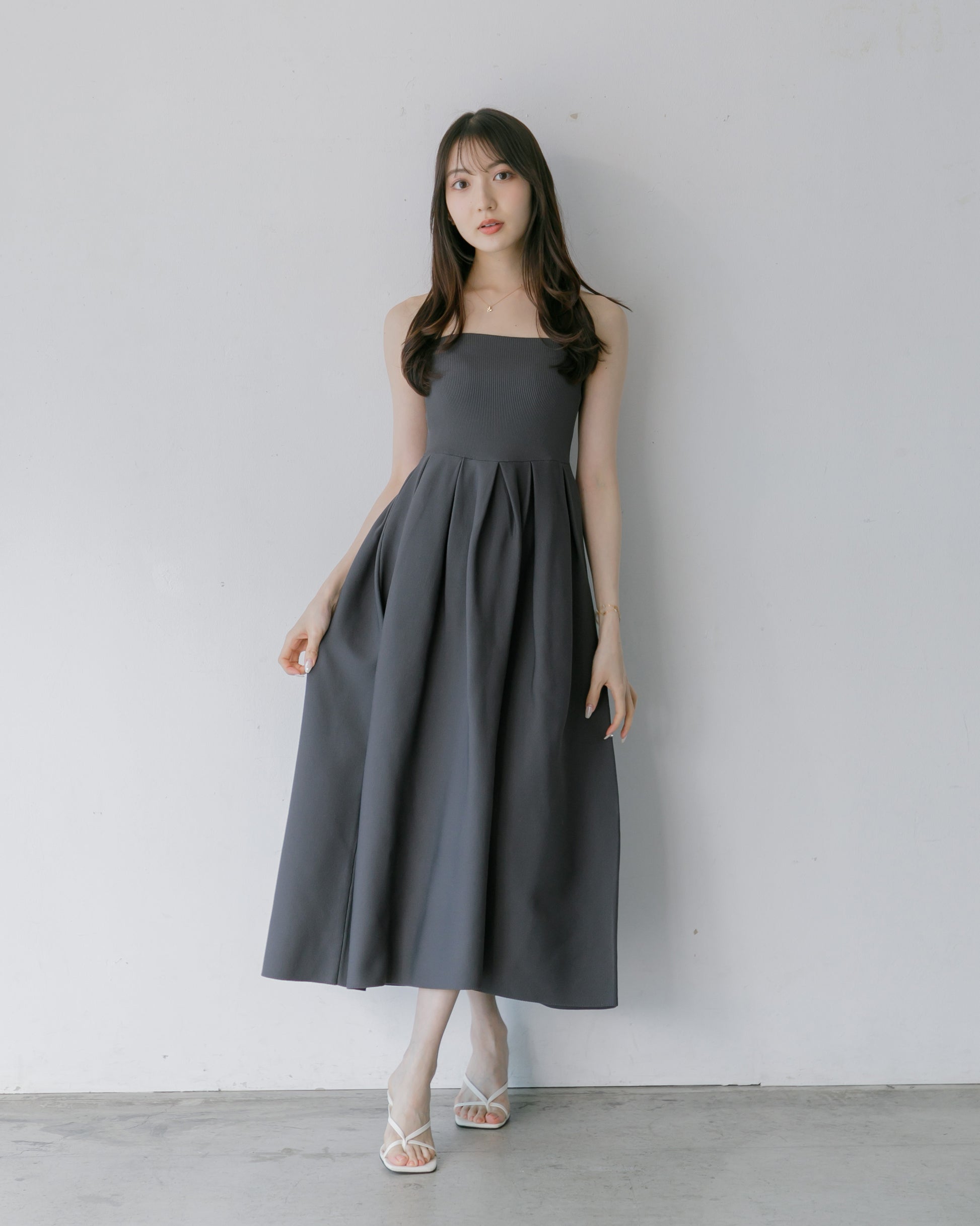 モデル身長:161cm / 骨格ウェーブ