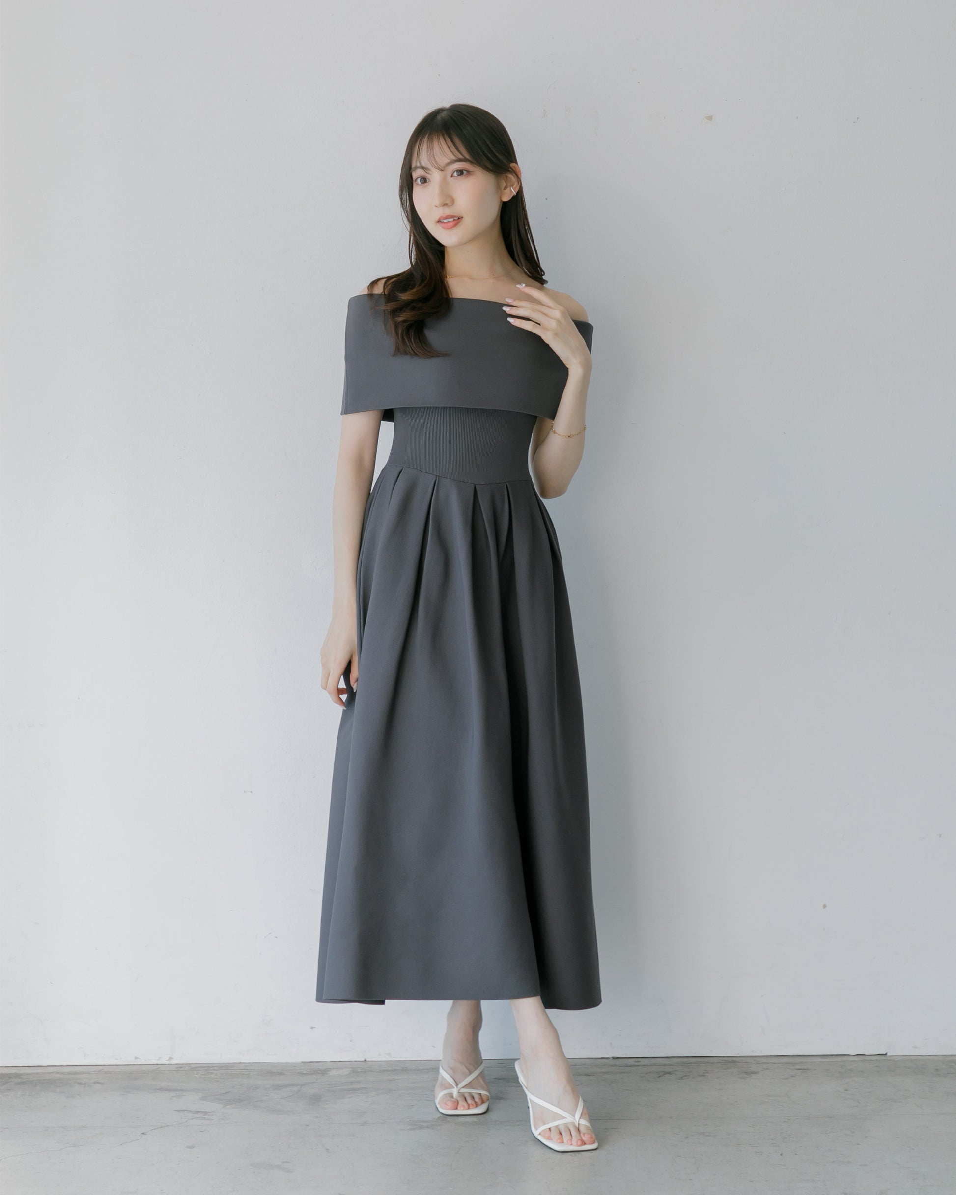 モデル身長:161cm / 骨格ウェーブ