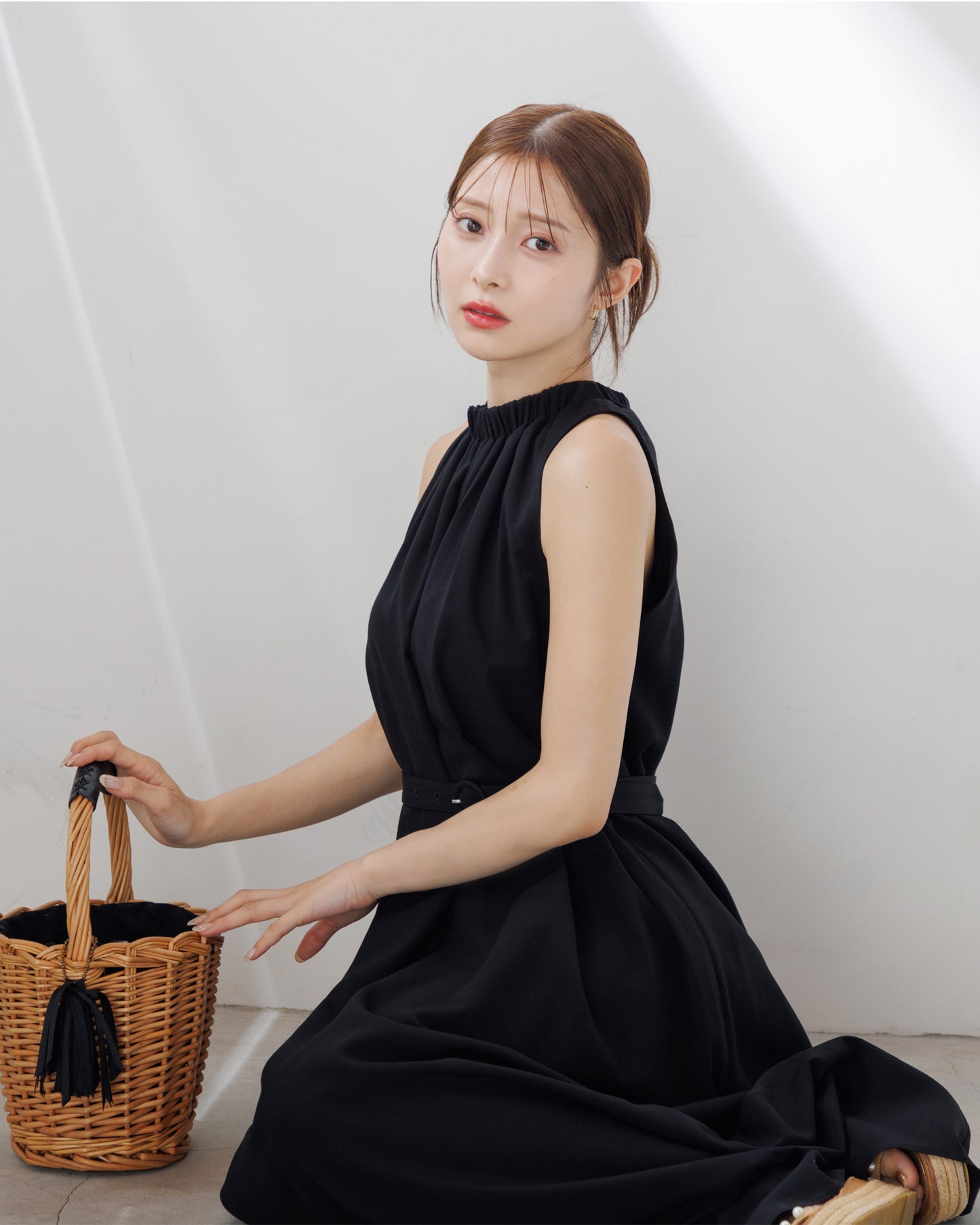 【SPECIAL 10%OFF】ホルターネックワンピース