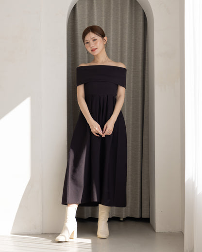【RESTOCK】4way仕様オフショルニットワンピース
