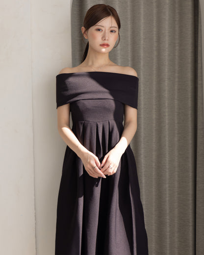 【RESTOCK】4way仕様オフショルニットワンピース