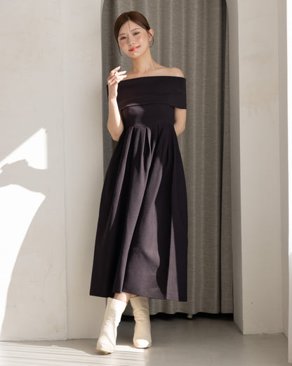 【RESTOCK】4way仕様オフショルニットワンピース