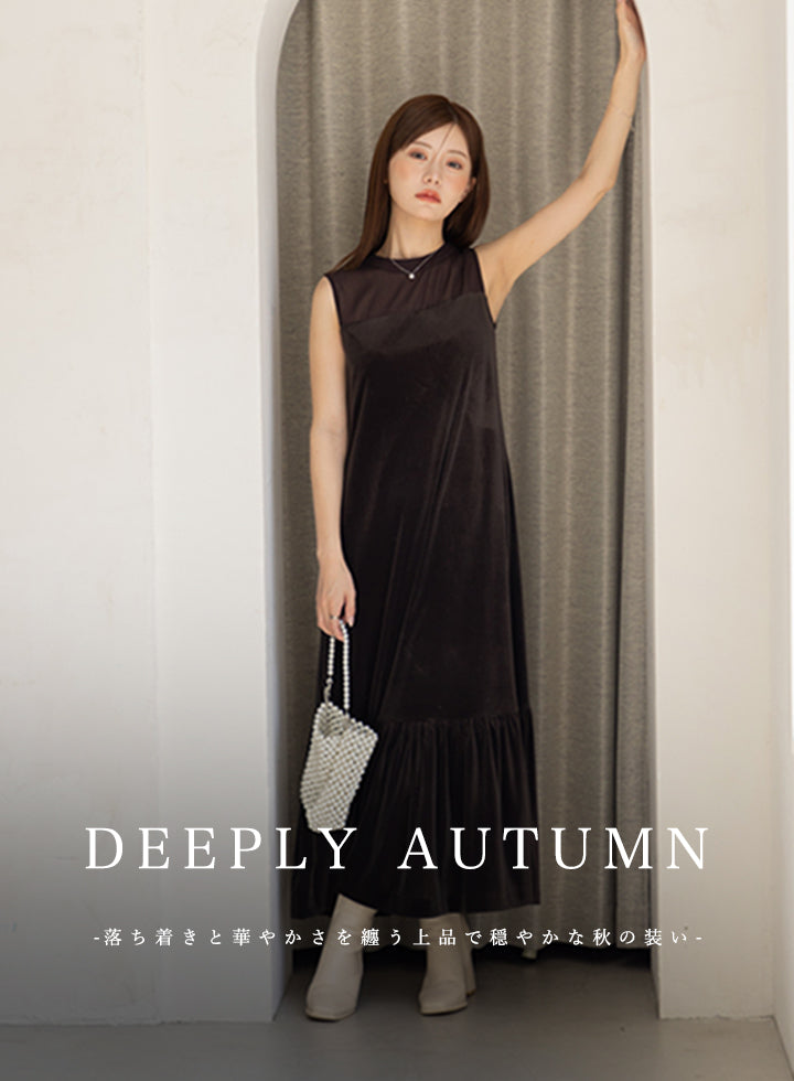 la lune ラリューン　4wayワンピース　ブラック新品 RESTOCK】4way仕様オフショルニットワンピース – La lune