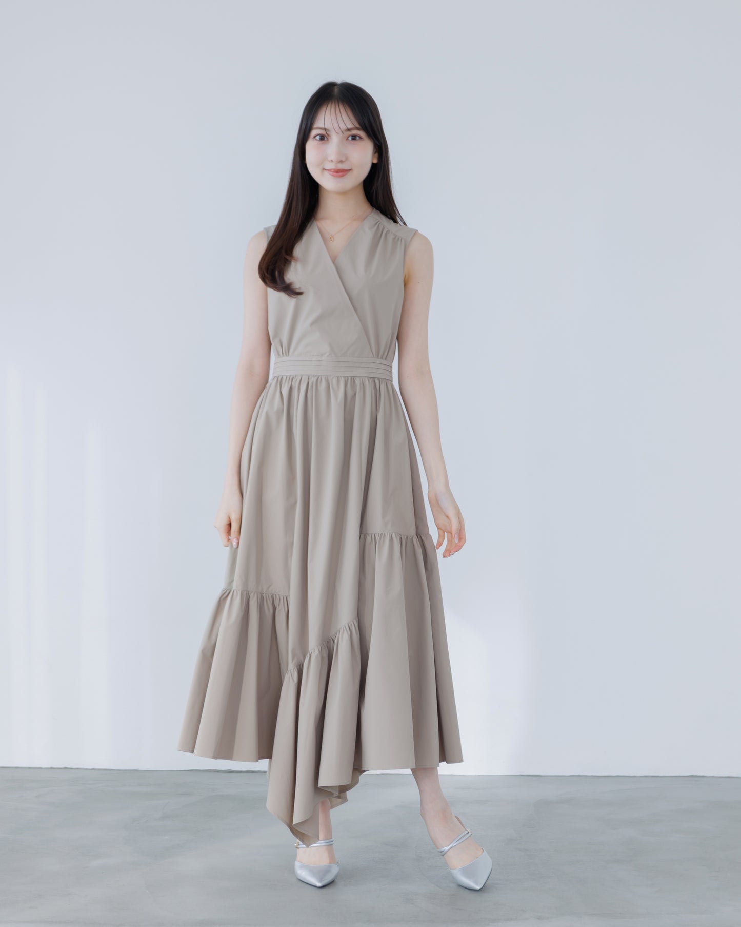 モデル身長：161cm / 骨格ウェーブ