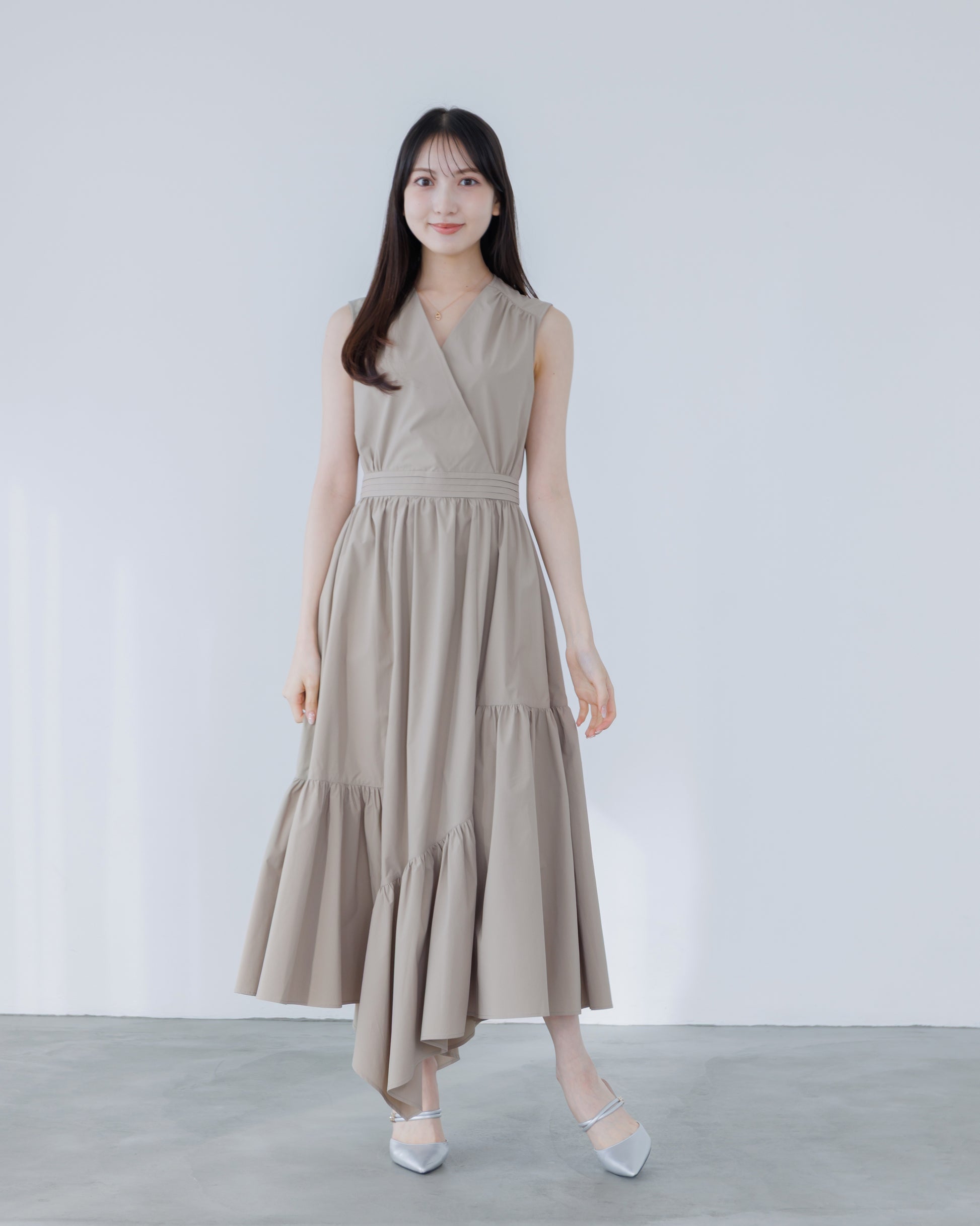 モデル身長：161cm / 骨格ウェーブ