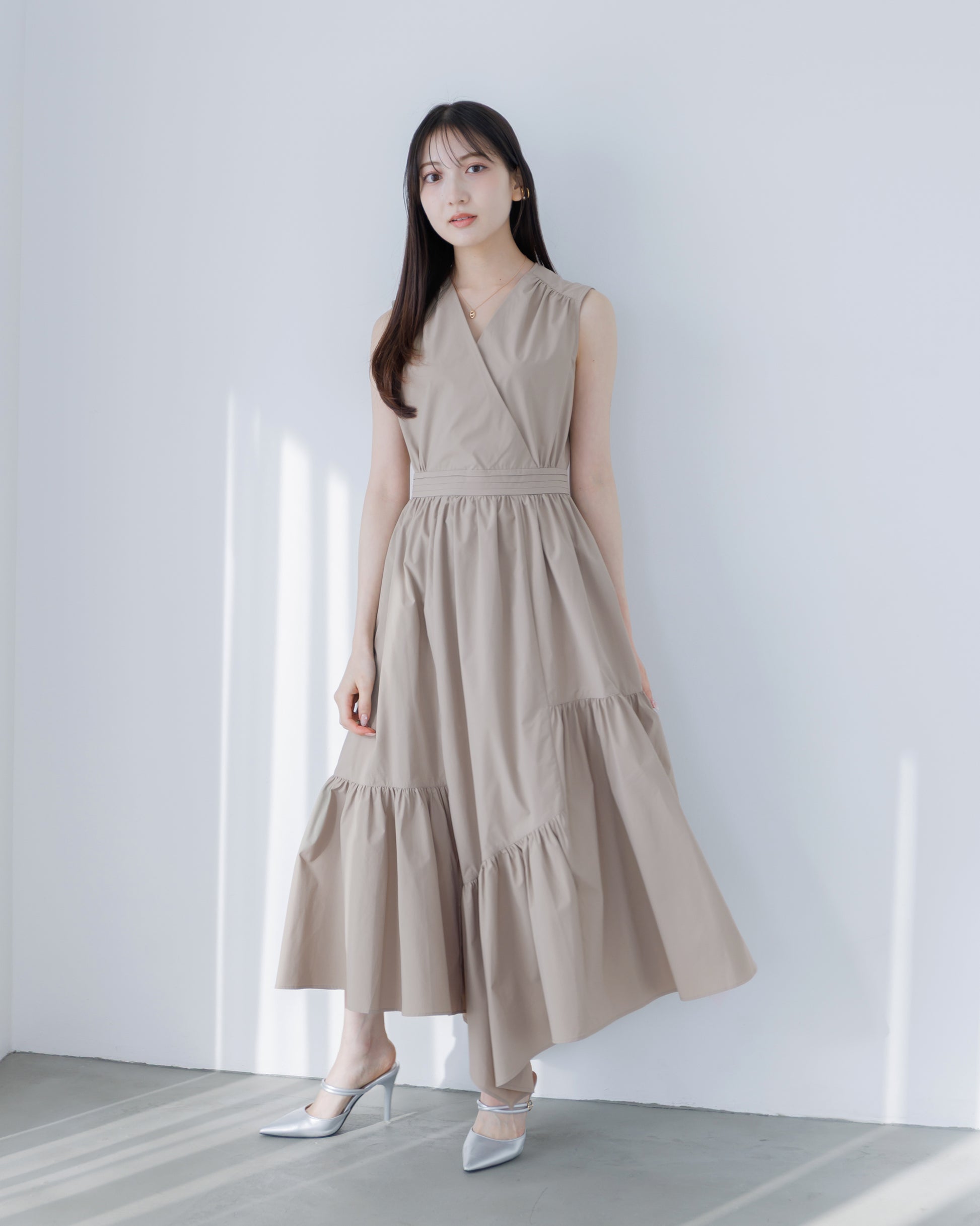 モデル身長：161cm / 骨格ウェーブ